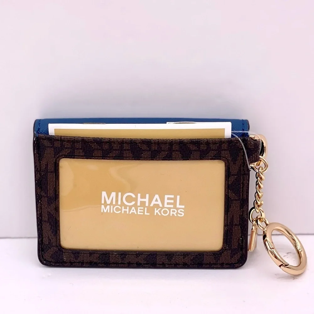 Michael Kors Kala SM Flap Key CARD CASE Wallet